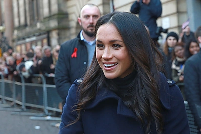 Meghan Markle ir princo Harry susitikimas su Notingemo bendruomene