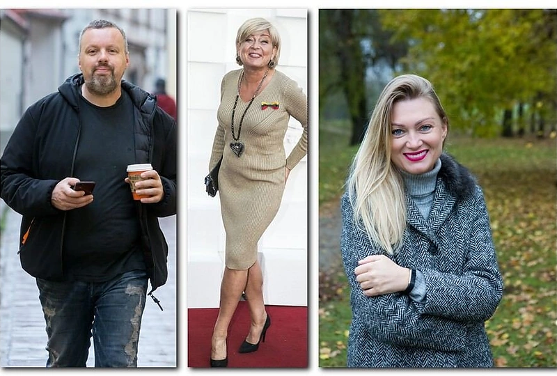 Andrius Užkalnis, Edita Mildažytė, Lavija Šurnaitė