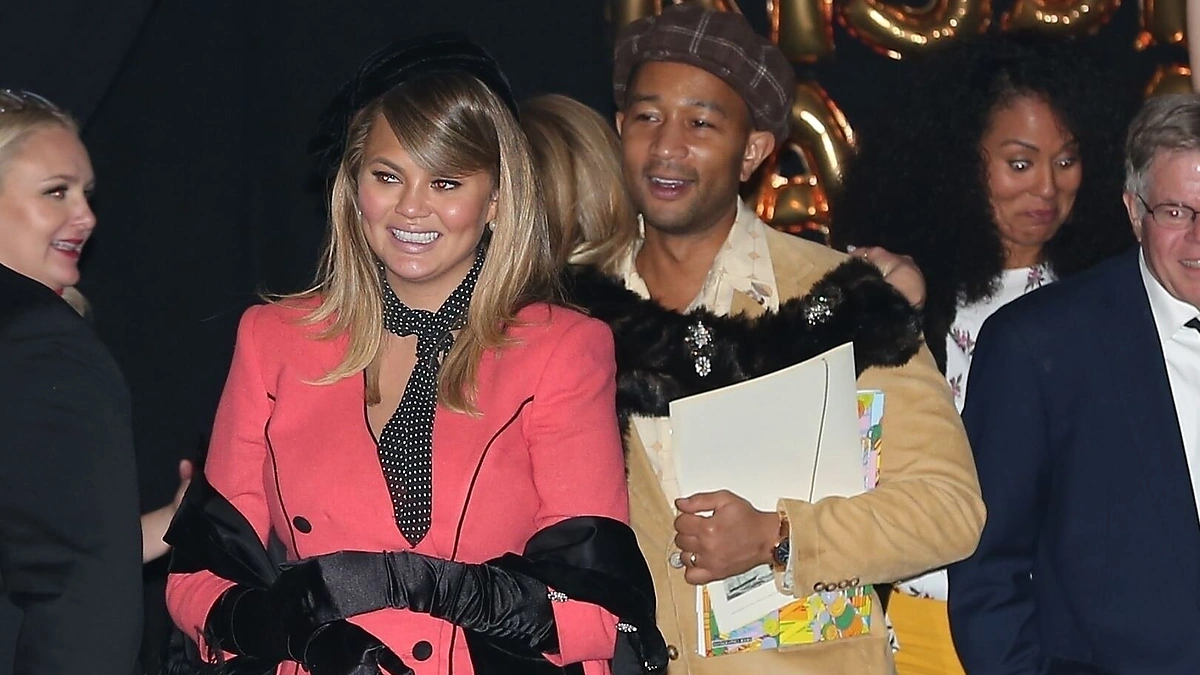 Chrissy Teigen gimtadienio akimirkos
