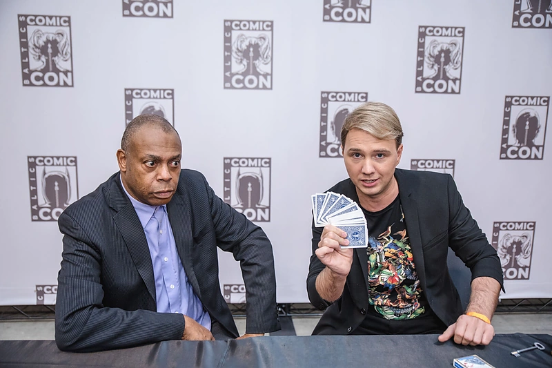 Renginio „Comic Con Baltics“ akimirka