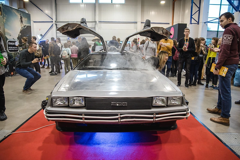 Renginio „Comic Con Baltics“ akimirka