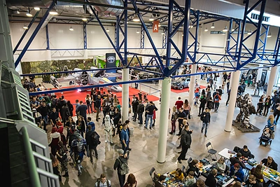 Renginio „Comic Con Baltics“ akimirka