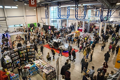 Renginio „Comic Con Baltics“ akimirka