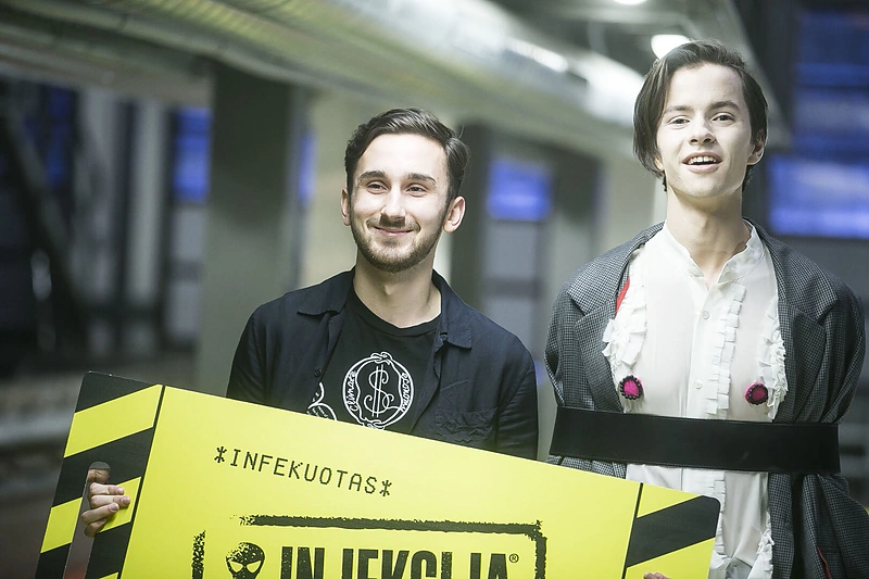 Mados talentų konkurso „Injekcija“ akimirkos