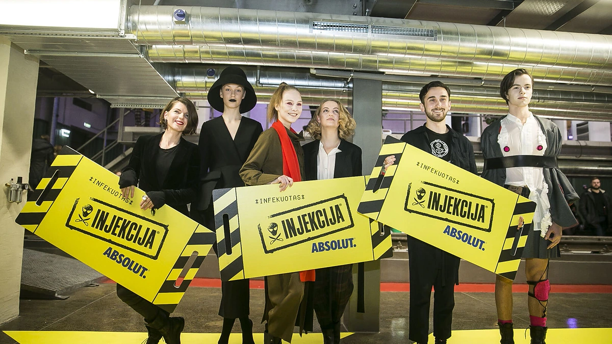 Mados talentų konkurso „Injekcija“ akimirkos