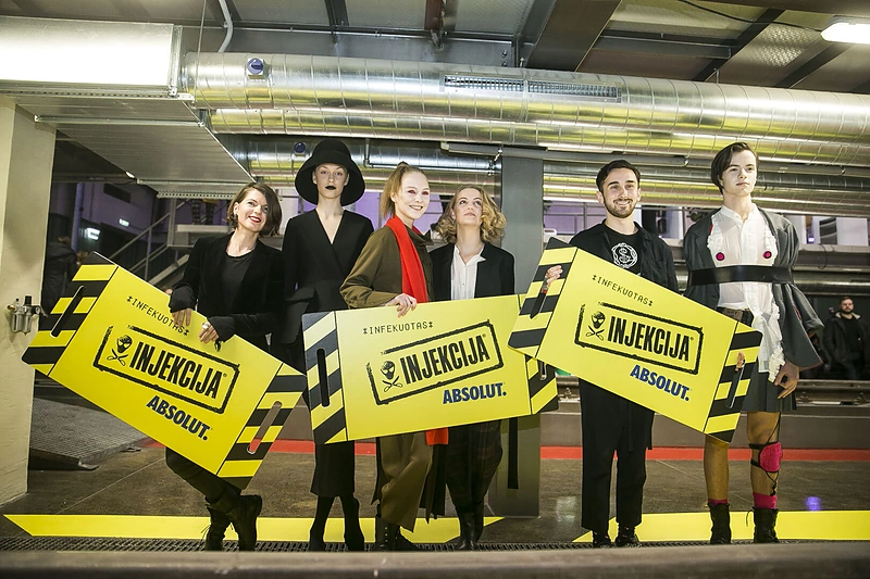 Mados talentų konkurso „Injekcija“ akimirkos