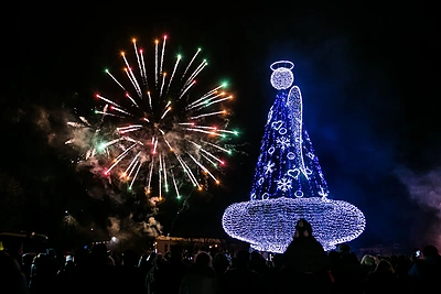 Internautai sužavėti: originali Širvintų eglutė sulaukė gausybės komplimentų