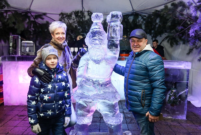 Artūras Orlauskas su šeima