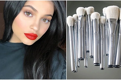 Kylie Jenner nesidrovi: jos vardinių, makiažui skirtų šepetėlių kaina sukėlė pasipiktinimą