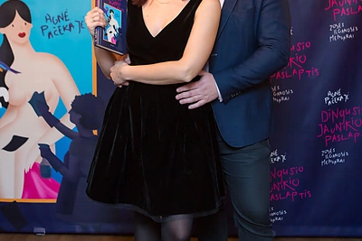 Knygos pristatymo akimirka