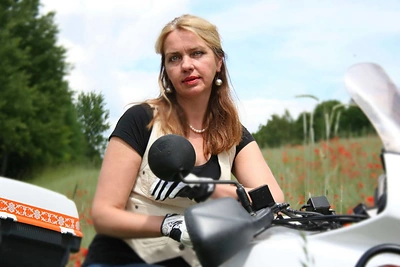 Kalėdinė idėja Reginai Laisvei Žemaitienei gimė skriejant motociklu