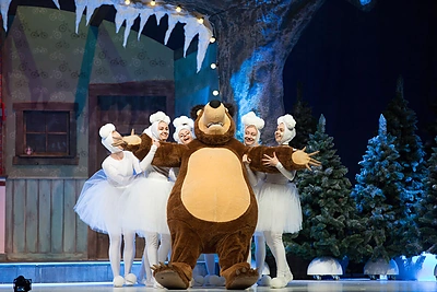 Spektaklis „Maša ir lokys“