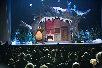 Spektaklis „Maša ir lokys“