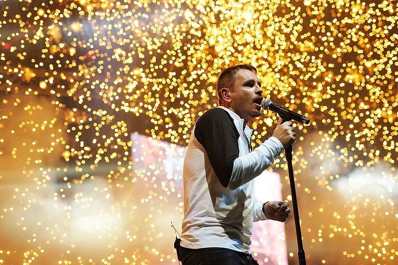 Marijono Mikutavičiaus koncerto Klaipėdoje akimirka