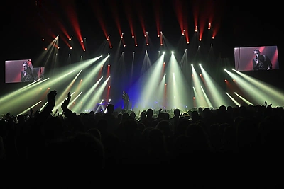 Marijono Mikutavičiaus koncerto Klaipėdoje akimirka