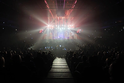 Marijono Mikutavičiaus koncerto Klaipėdoje akimirka