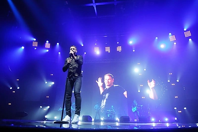 Marijono Mikutavičiaus koncerto Klaipėdoje akimirka