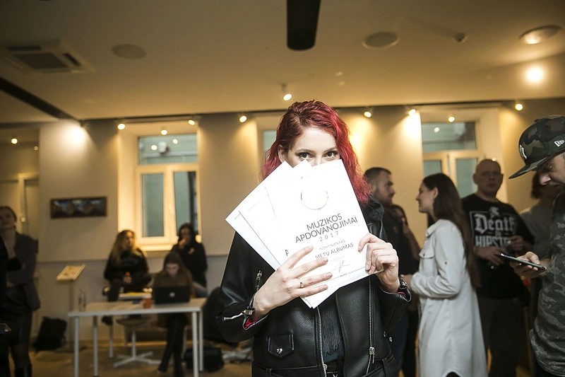 Paskelbtas 2017 metų Lietuvos muzikos apdovanojimų penketukas