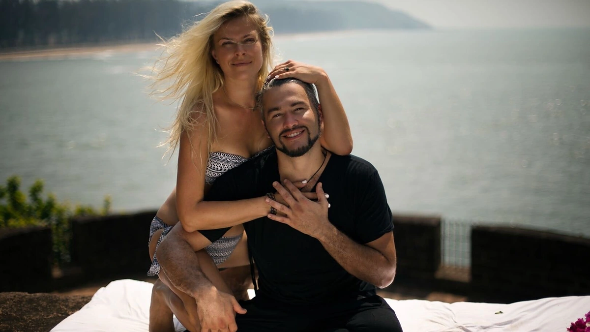 Jūratė Bitinaitė su mylimuoju Mario Sanchez Avila