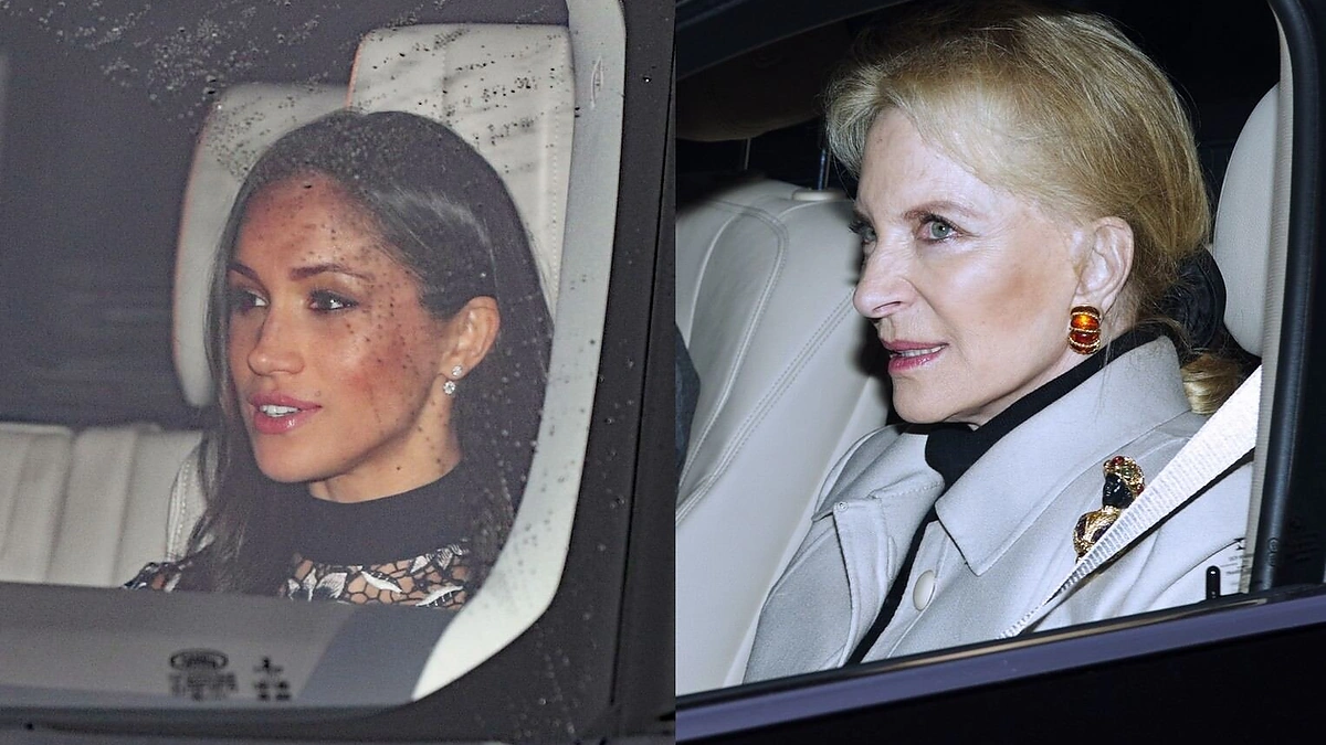 Meghan ir baronienė Marie Christine von Reibnitz