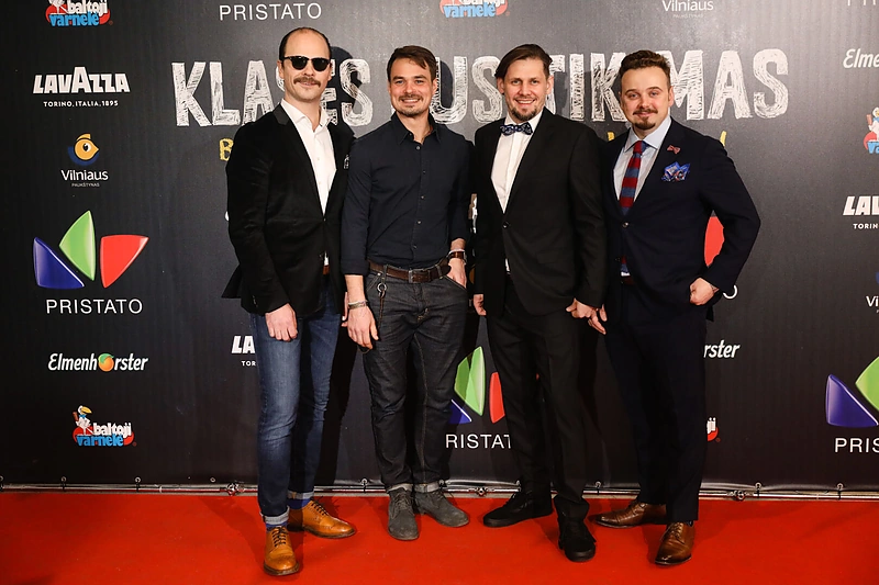 Audrius Bružas, Leonardas Pobedonoscevas, Kęstutis Gudavičius ir Kirilas Glušajevas