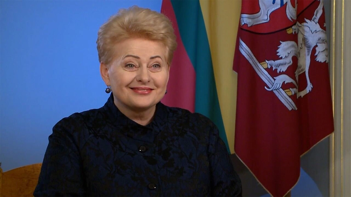 Televizijos laidos su Prezidente Dalia Grybauskaite akimirkos