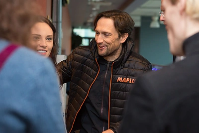 Spaudos konferencijos akimirka