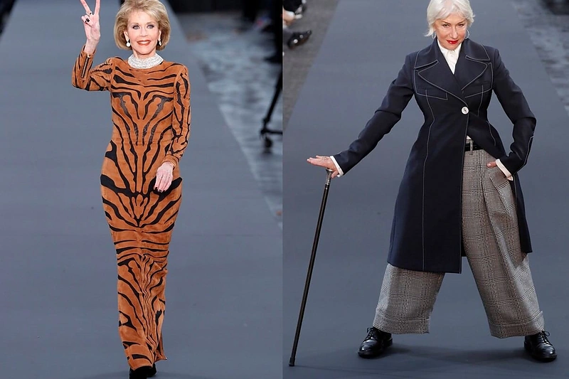 Jane Fonda ir Helen Mirren