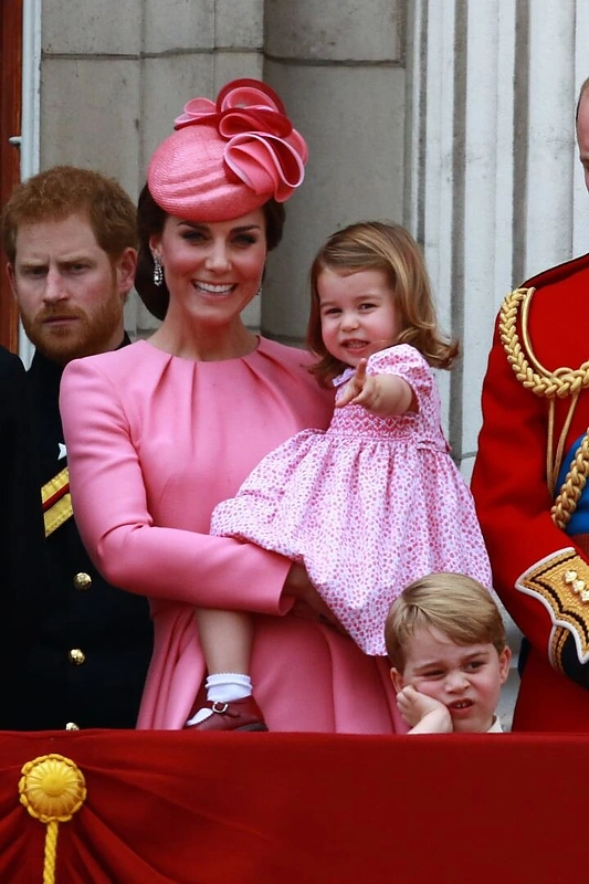 Princesė Charlotte ir Kate Middleton