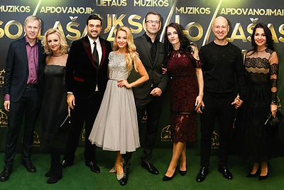 Į muzikos apdovanojimus „Aukso lašas“ rinkosi ryškūs ir garsūs svečiai