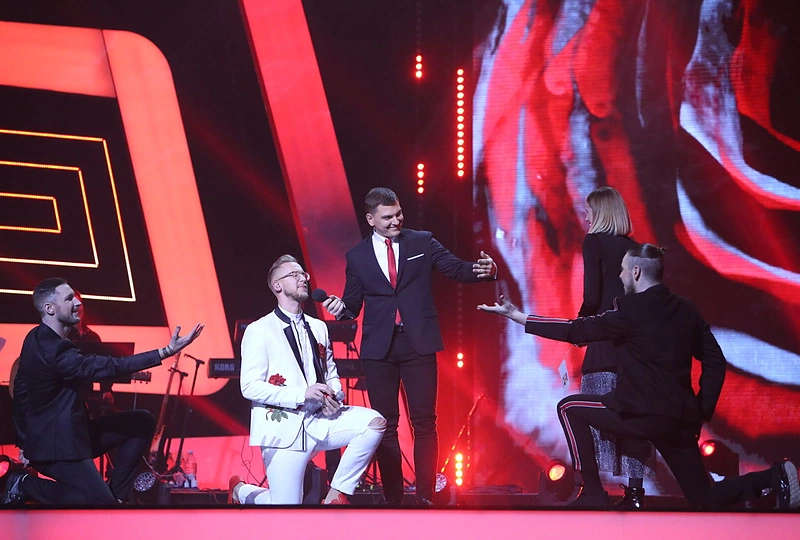 Linas Vaitkevičius pasipiršo mylimajai Rūtai