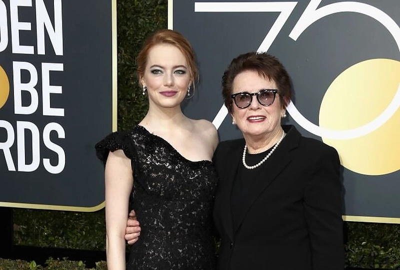 Emma Stone ir Billie Jean King