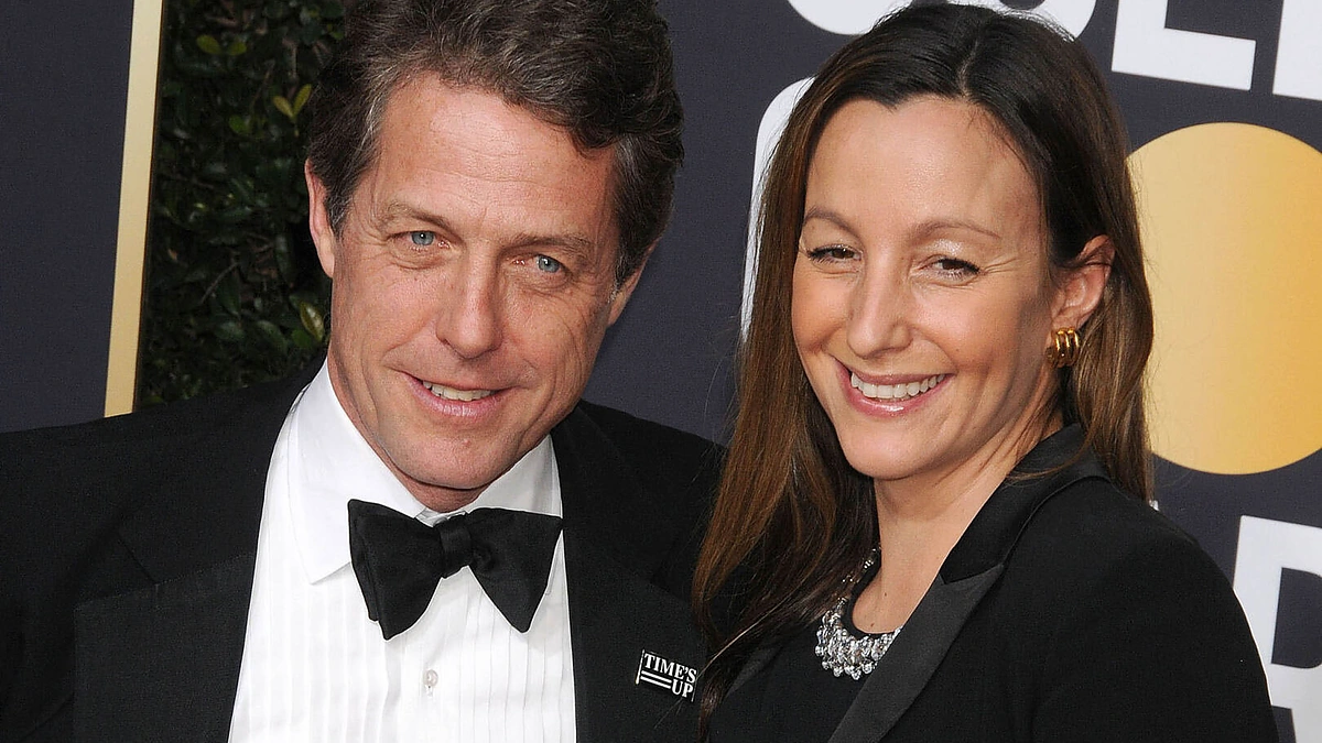 Hugh Grantas ir Anna Eberstein