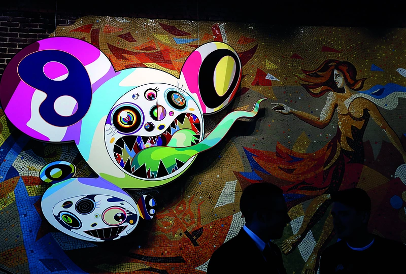 Takashi Murakami menas