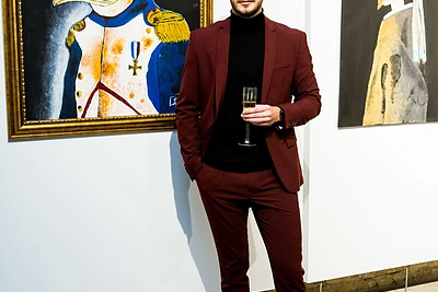 Parodos atidarymo akimirka