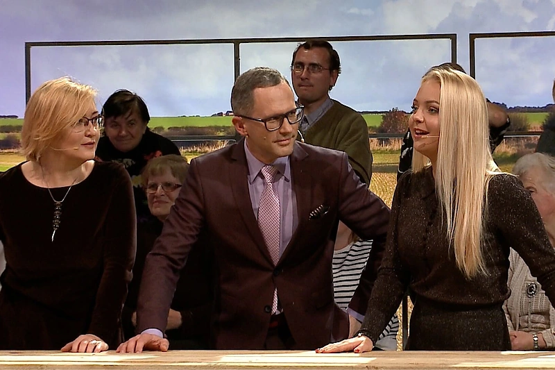 Gelgaudiškio komanda TV3 žaidime "Miestas ir kaimas"