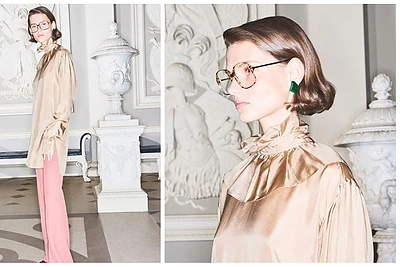 Lietuvę akinių reklamai pasirinkusi Victoria Beckham sulaukė priekaištų – modelis per liesas