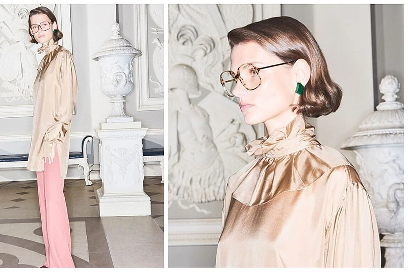 V. Beckham akinių reklama