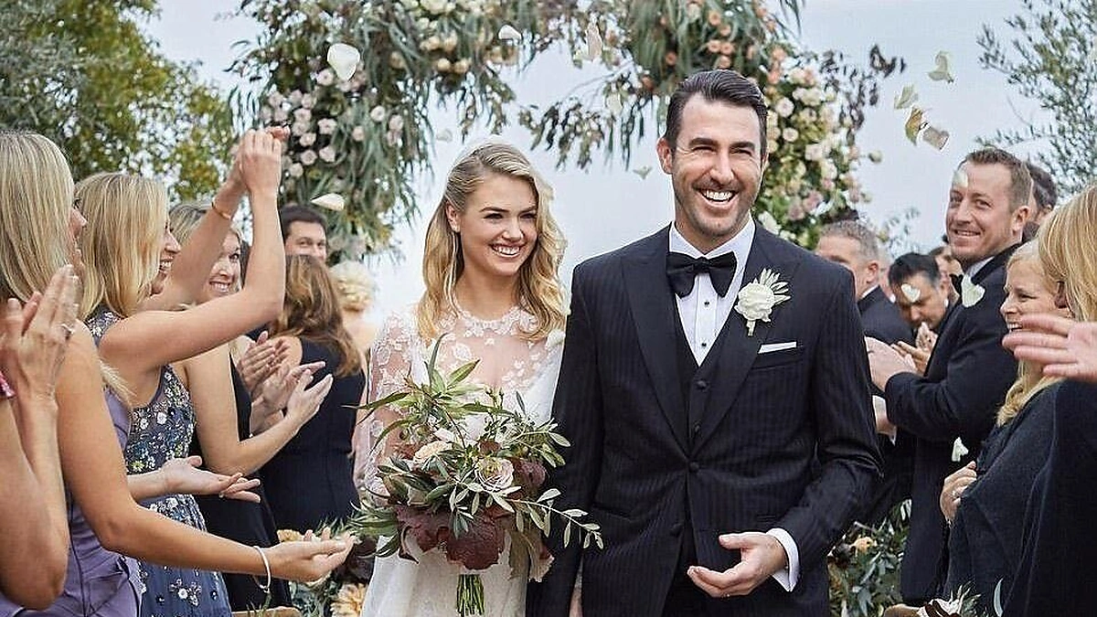 Modelis Kate Upton ir beisbolininkas Justinas Verlanderis