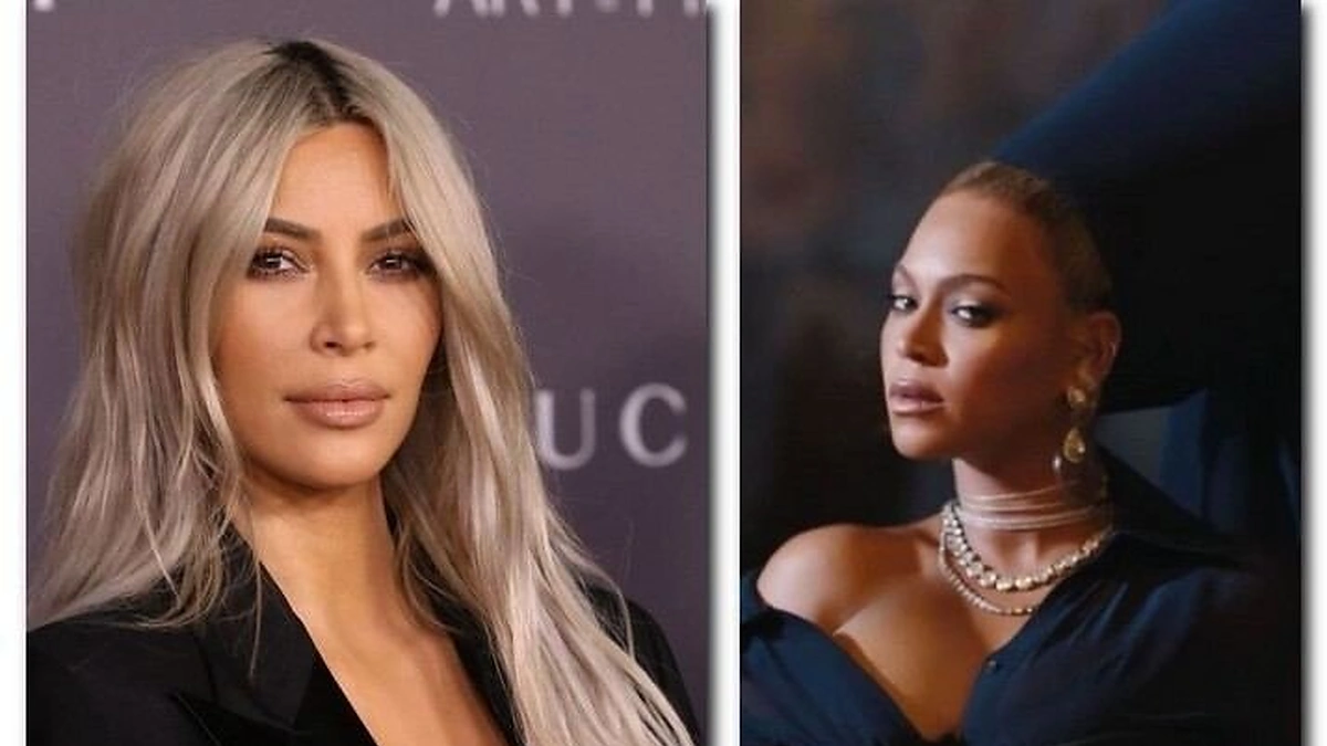 Kim Kardashian ir Beyonce