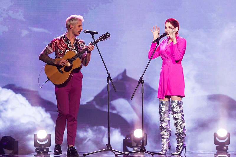 Justinas Jarutis ir Monika Pundziūtė-Monique