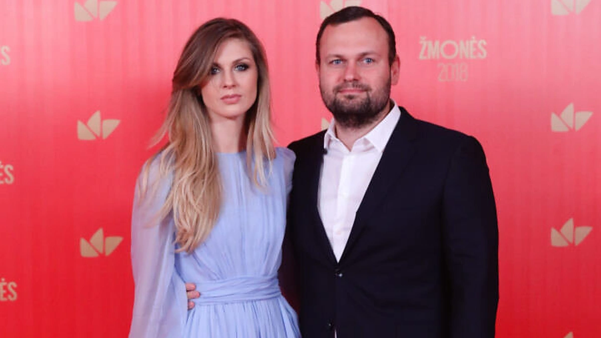 Tomas Jankauskas su žmona Gendra