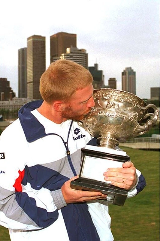 Borisas Beckeris - su „Australian Open“ apdovanojimu 1996 m.