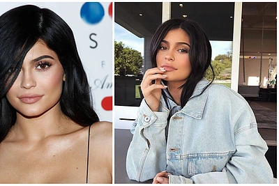 Nėščia Kylie Jenner pirmąkart nuo rudens pastebėta viešumoje