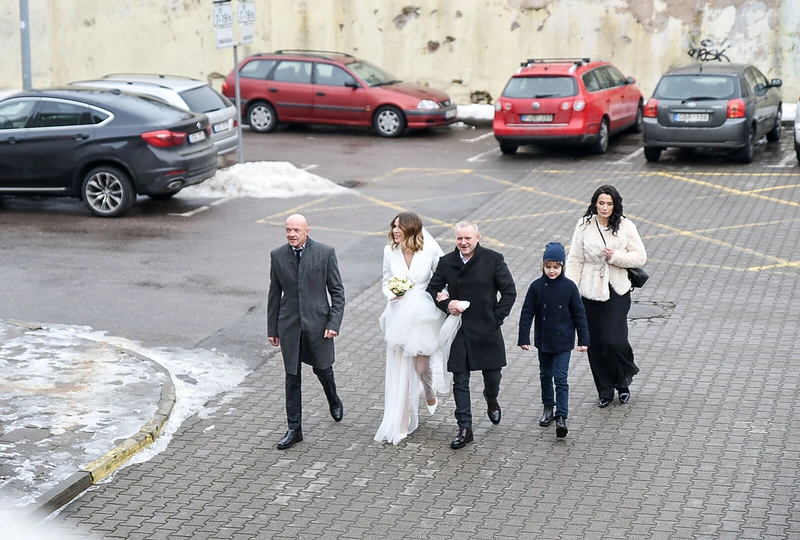 Ramūnas Rudokas vedė mylimąją Justiną Žeimytę