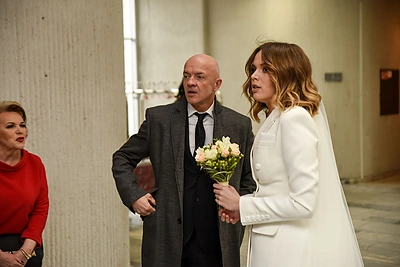 Ramūnas Rudokas vedė mylimąją Justiną Žeimytę