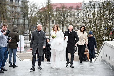 Ramūnas Rudokas vedė mylimąją Justiną Žeimytę