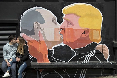 Vladimiras Putinas ir Donaldas Trumpas