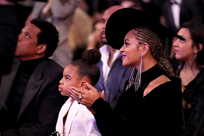 Beyonce ir Jay Z su dukra Blue Ivy – Grammy ceremonijoje