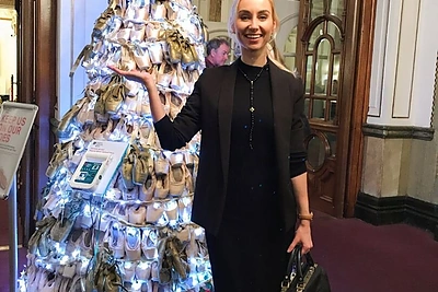 Kristina Tarasevičiūtė baleto patirtimi dalijosi su mokiniais Londone